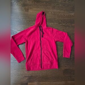 Hawks Red Zip-Up Hoodie Sz.S Men's